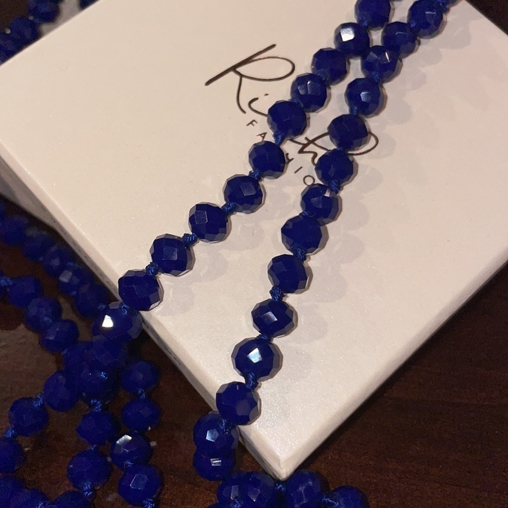 Riah Fashion Beaded Necklace Costume Jewelry - Picture 2 of 10